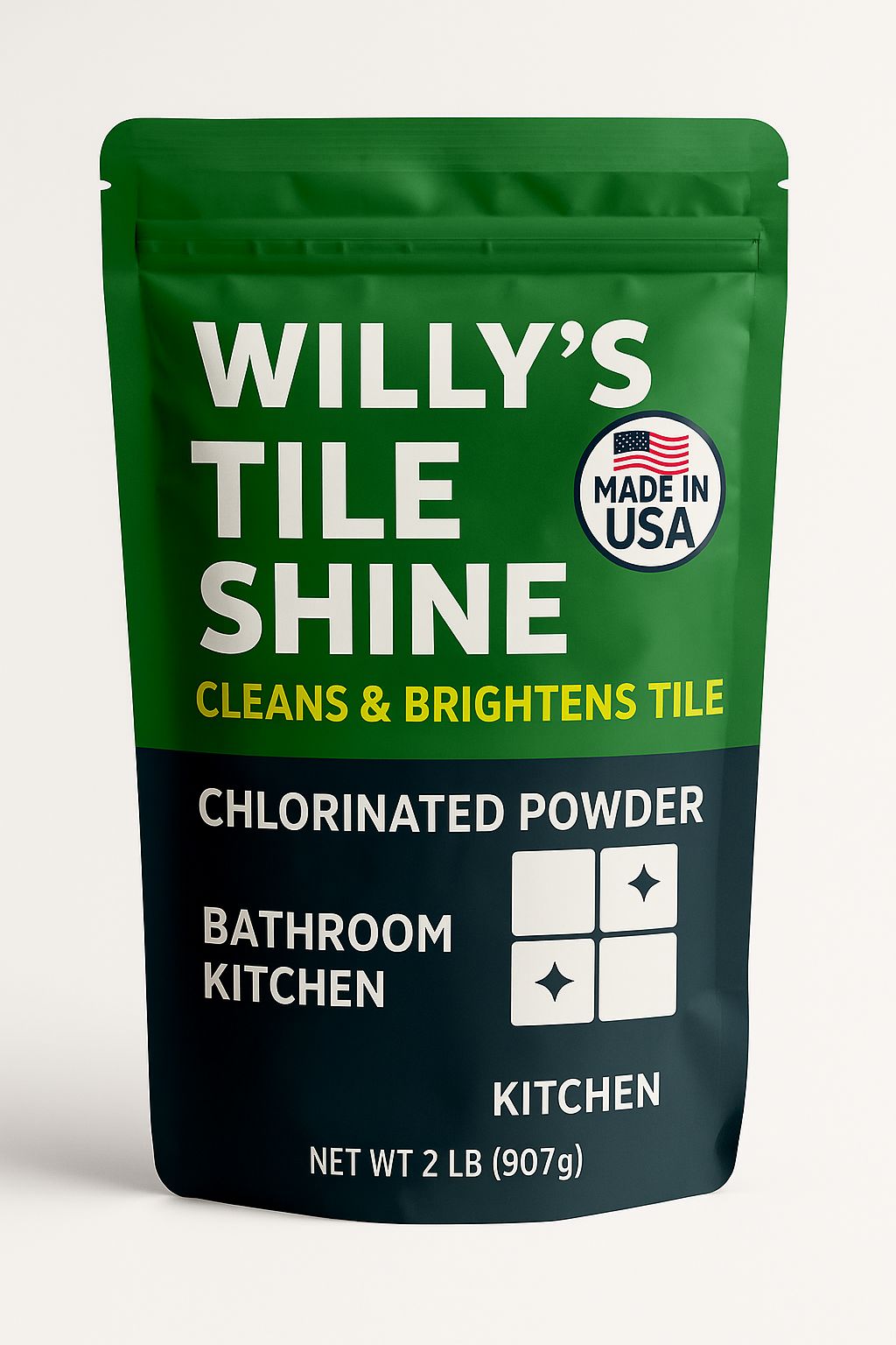 Willy’s Tile Shine (Chlorinated Powder)